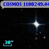 COSMOS J100249.44+014524.0
