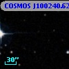 COSMOS J100240.62+014522.2