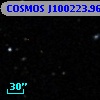 COSMOS J100223.96+014522.1