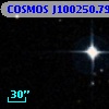 COSMOS J100250.79+014521.0