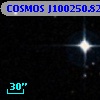 COSMOS J100250.82+014518.0