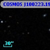 COSMOS J100223.18+014510.2