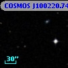 COSMOS J100220.74+014512.2