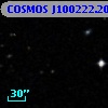 COSMOS J100222.20+014508.6