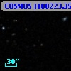 COSMOS J100223.35+014503.3