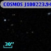 COSMOS J100223.94+014503.6