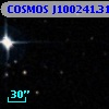 COSMOS J100241.31+014505.0