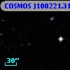 COSMOS J100221.31+014503.7