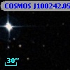 COSMOS J100242.05+014503.6
