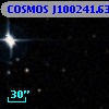 COSMOS J100241.63+014501.5