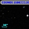 COSMOS J100222.35+014459.8