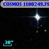 COSMOS J100249.78+014458.2