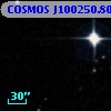COSMOS J100250.80+014457.6
