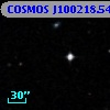 COSMOS J100218.54+014455.8
