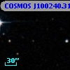 COSMOS J100240.31+014451.6