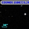COSMOS J100221.28+014451.1