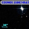 COSMOS J100249.67+014448.6