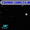 COSMOS J100221.40+014448.5
