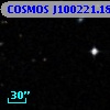COSMOS J100221.18+014447.4