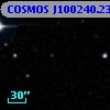 COSMOS J100240.23+014437.2