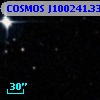 COSMOS J100241.33+014434.7