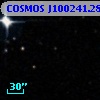COSMOS J100241.28+014433.4
