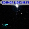 COSMOS J100247.55+014430.6
