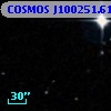 COSMOS J100251.61+014428.6