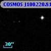 COSMOS J100220.81+014425.4