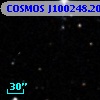 COSMOS J100248.20+014352.2