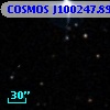 COSMOS J100247.89+014404.0