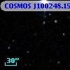 COSMOS J100248.15+014400.5