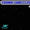 COSMOS J100222.75+014402.0