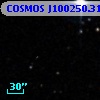 COSMOS J100250.31+014400.1