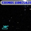 COSMOS J100250.37+014359.0