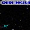 COSMOS J100251.48+014352.1