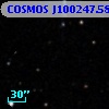 COSMOS J100247.58+014342.9