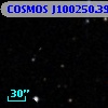 COSMOS J100250.39+014337.0