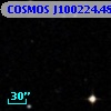 COSMOS J100224.48+014335.0