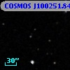 COSMOS J100251.84+014331.5