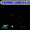 COSMOS J100251.33+014331.0