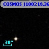 COSMOS J100218.36+014318.4