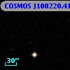 COSMOS J100220.41+014316.1