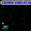 COSMOS J100247.49+014309.4
