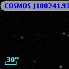 COSMOS J100241.93+014258.2