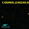 COSMOS J100240.80+014257.0