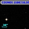 COSMOS J100216.99+014257.0
