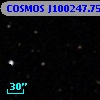COSMOS J100247.75+014246.3
