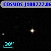 COSMOS J100222.06+014243.8
