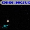 COSMOS J100217.42+014301.4